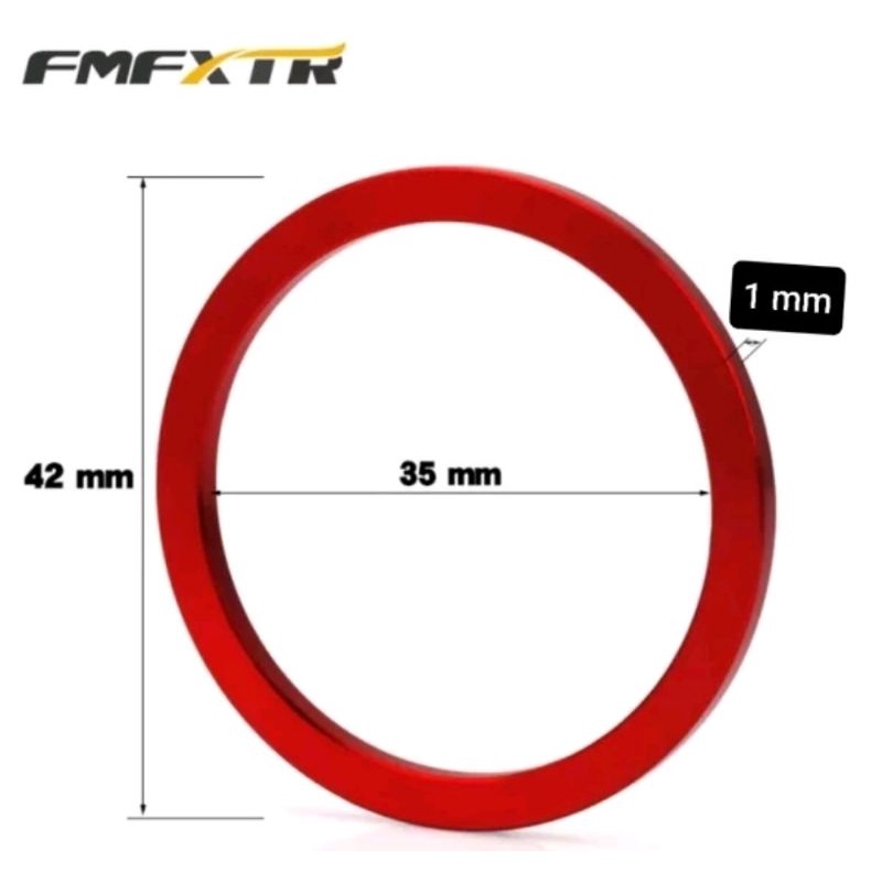 Ring 1 MM 1.5 MM 2 MM Spacer BB Sprocket Pengganjal 1mm 1.5mm 2mm Converter Bottom Bracket Spacing Gir Freehub Sprockets HT2 Hollowtech 2 II