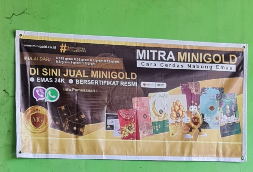 Umbul Umbul , Banner Minigold Atau Custom Ready Stock