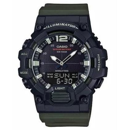 Casio Original Pria HDC-700-3AVDF Rubber Strap Termurah