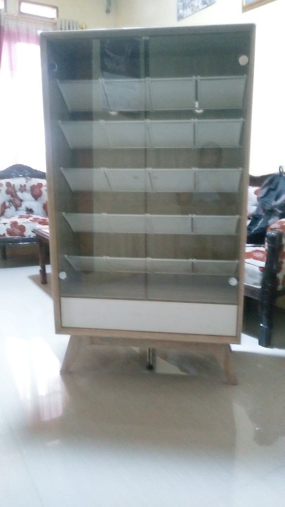 Sr 2218 Graver Agusto Rak Sepatu Lemari Sepatu Minimalis