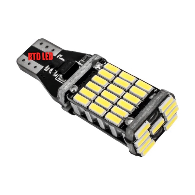 Lampu Mundur Lampu Led T10 T15 45 SMD Sepasang 2 Pcs R044