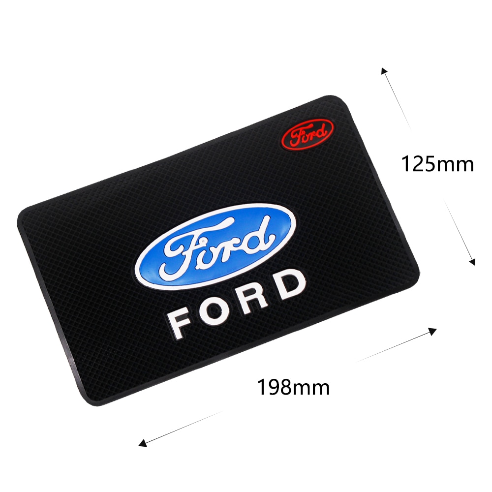 Matras Dashboard Mobil Bahan Pvc Anti Slip Tahan Air Untuk Ford Fiesta Ranger Ecosport Focus Everest