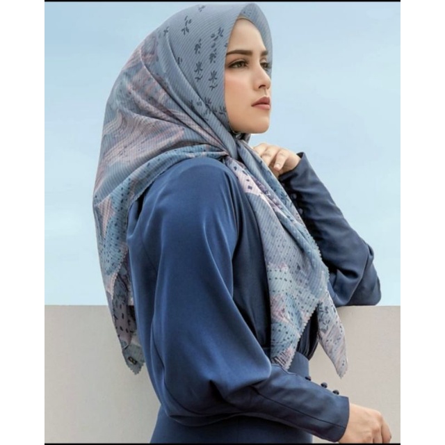 preloved buttonscarves opuntia series Sky