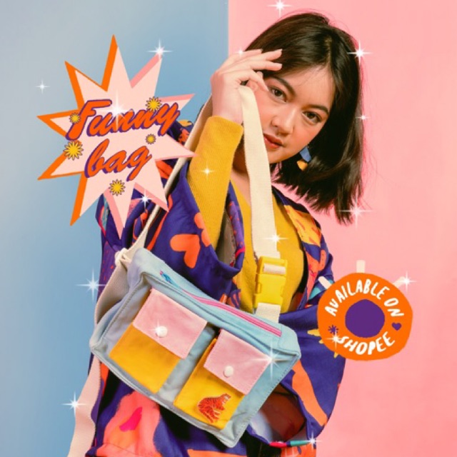 

FUNNY BAG + PIN Akrilik