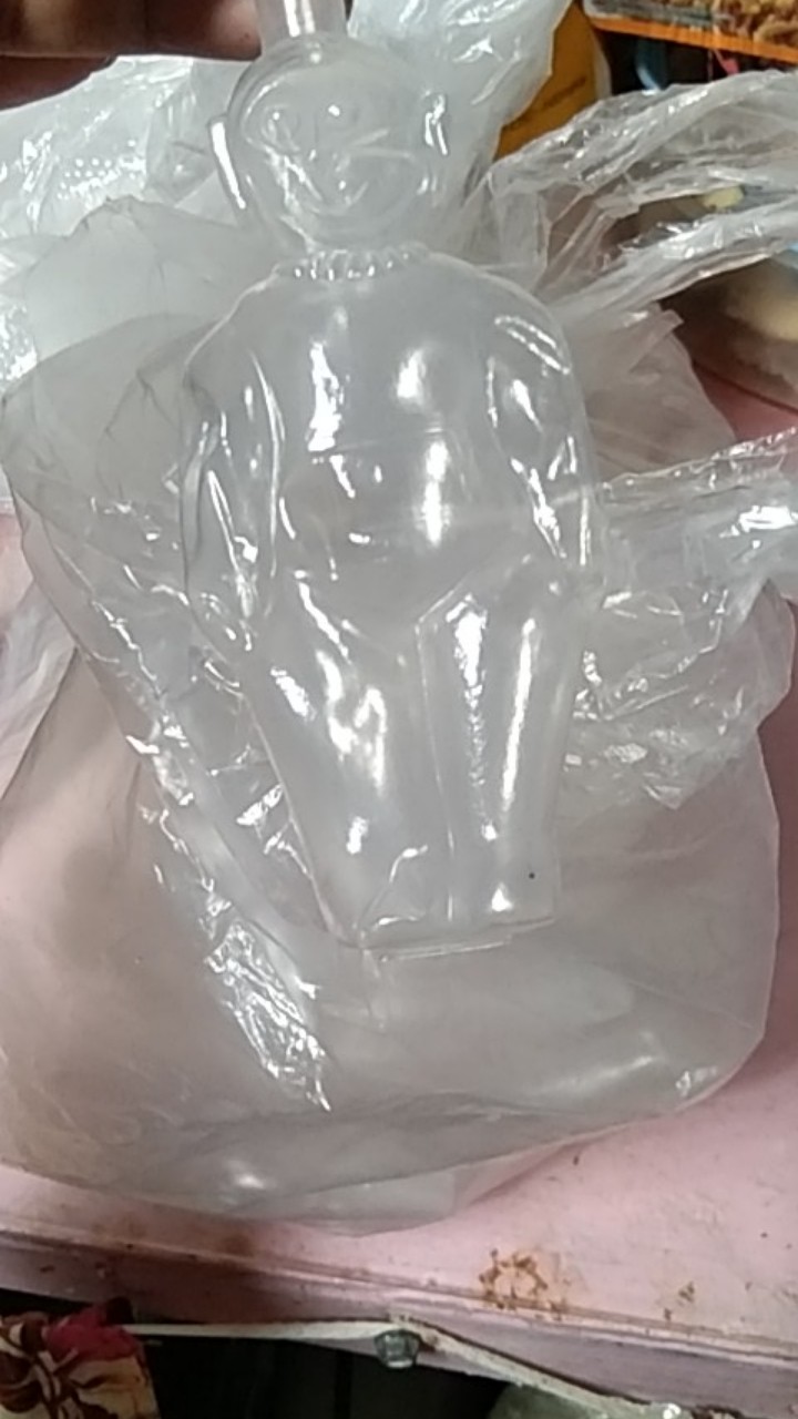 Plastik Bentuk Teletabies / Es Pudot