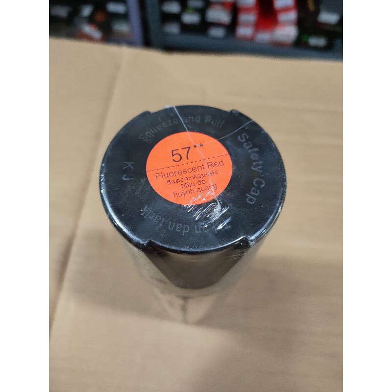 

D3W! pilok pilox samurai warna orange stabillo cerah fluorescent red kode 57xx