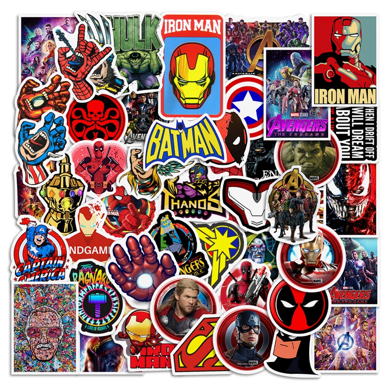 

Stiker Disney Marvel The Avengers isi 24 \ 28 pcs