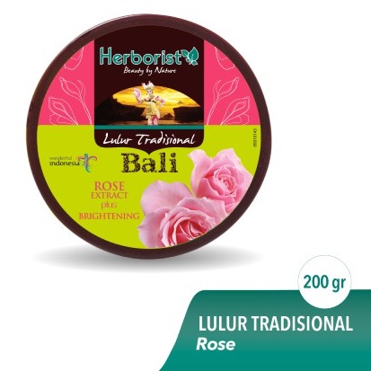 Herborist Lulur Tradisional Bali Rose 200gr