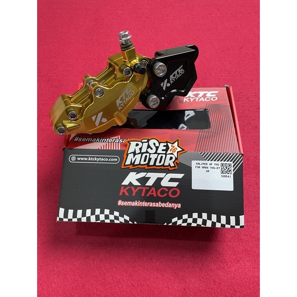 Kaliper KTC Kytaco Nmax 4 Piston YHS 07 Gold