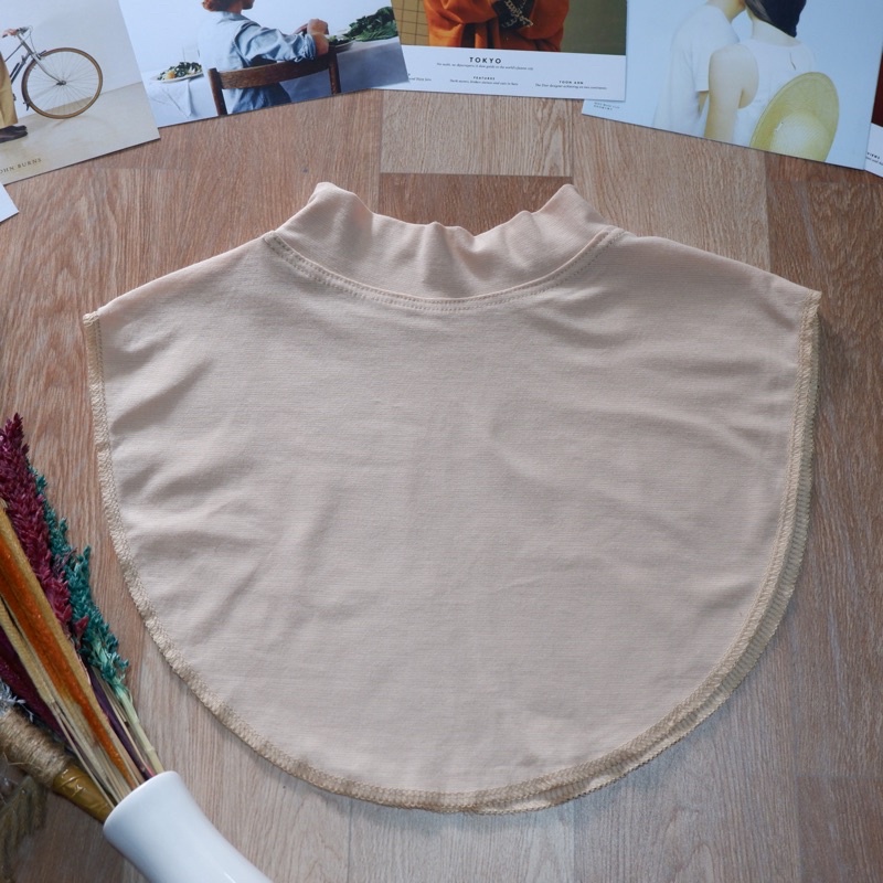 Manset Leher Bahan Kaos Termurah-Cream