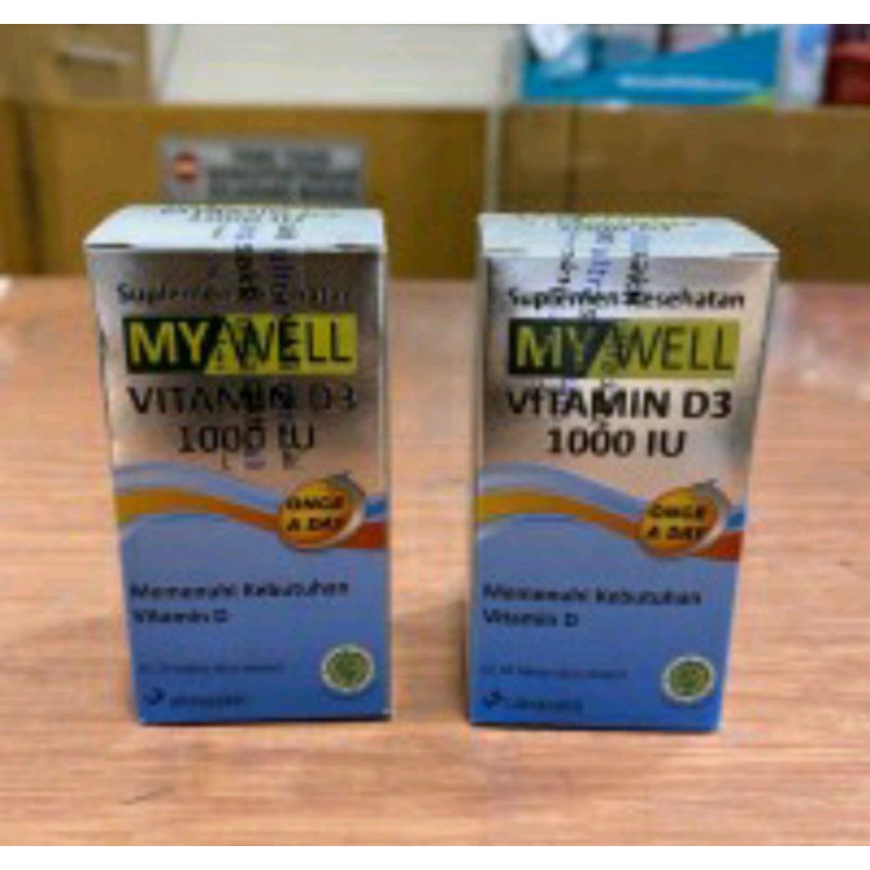 MY WELL VITAMIN D3 1000 IU