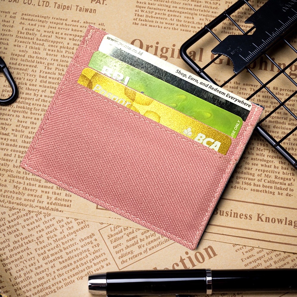 MEIMEISHOP CARD HOLDER 6 SLOT + 1 SLOT MONEY DOMPET KARTU