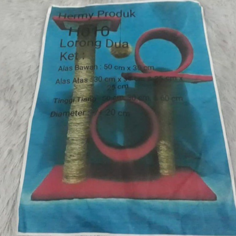 garukan kucing h10 - mainan kucing - cakaran kucing h010