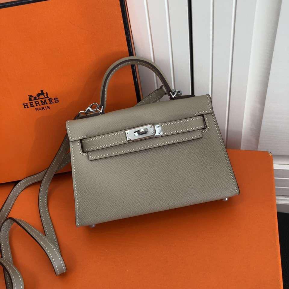 NEW 13 - FASHION BAG KLL MINI EPSOM MIRROR