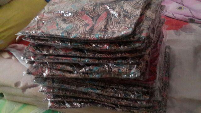 Bswart Batik Hrb026 Kenongo Hem Pendek Padi Pekalongan M L Xl Batik Pria Murah Modern Grosir