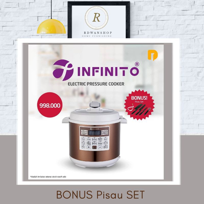 Rice Cooker Low Carbo Pressure Ecohome Low Watt Hemat Energi Kapasitas Besar 6 liter Cepat Masak