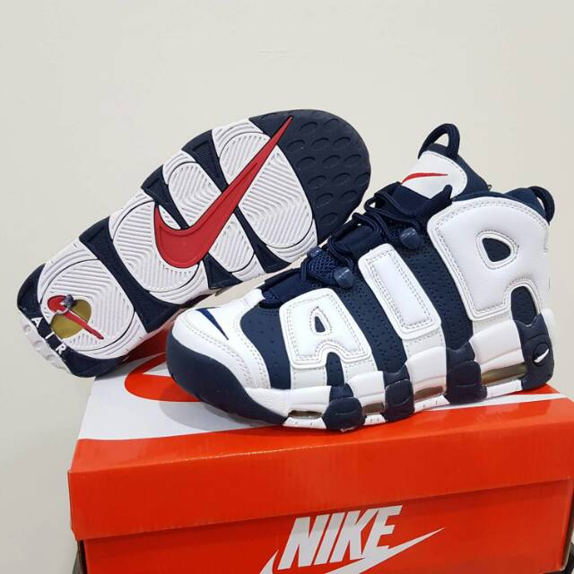 Sepatu basket nike air uptempo olympic