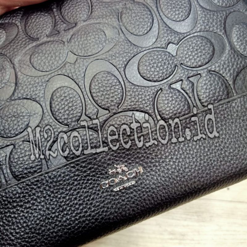 Tas Tangan Coach clutch bag/handbag Leather