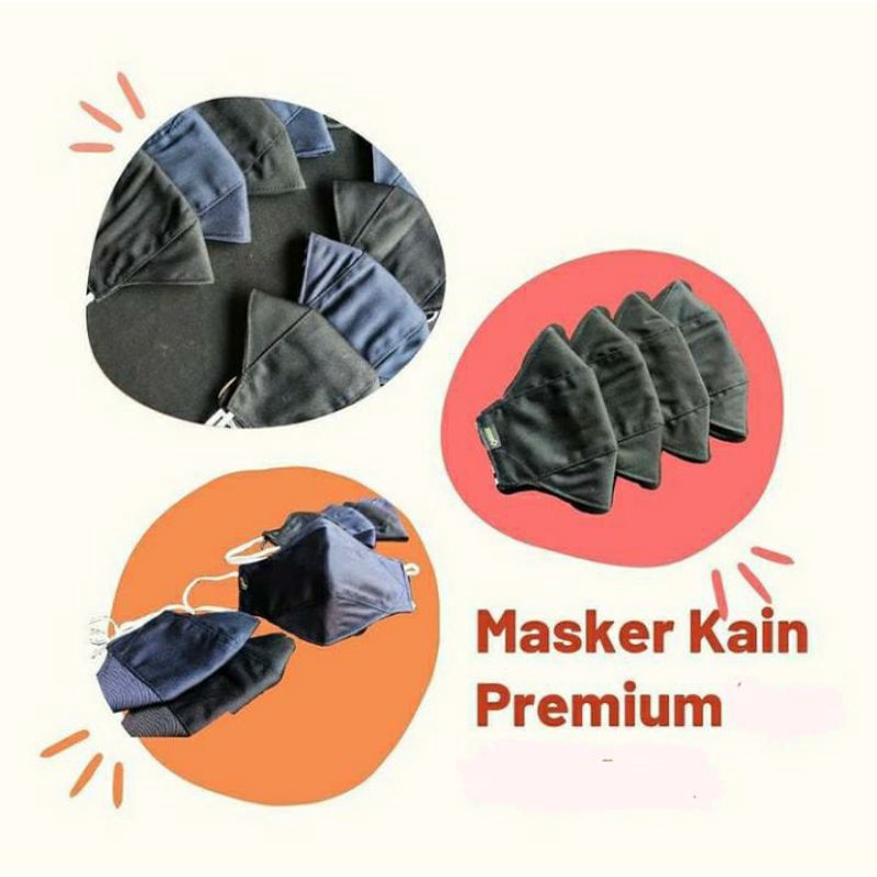 MASKER KAIN 3D PREMIUM DEWASA/REMAJA
