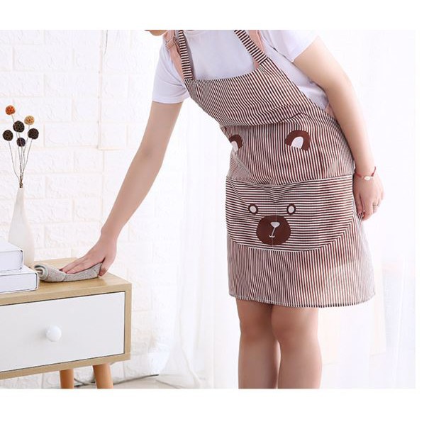 NEW Apron Masak Celemek Dapur Apron Dapur Celemek Masak Panda