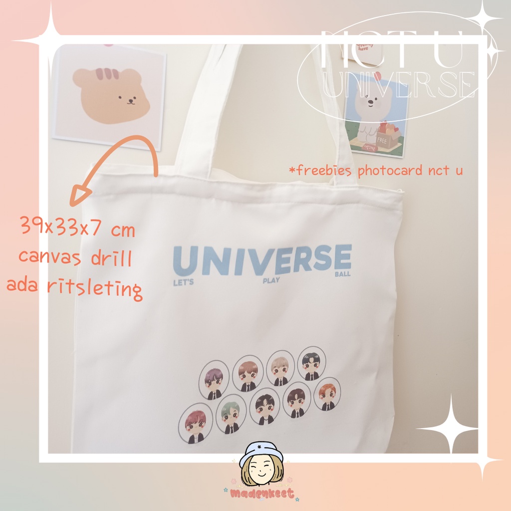 TOTEBAG CANVAS NCT Universe KPOP