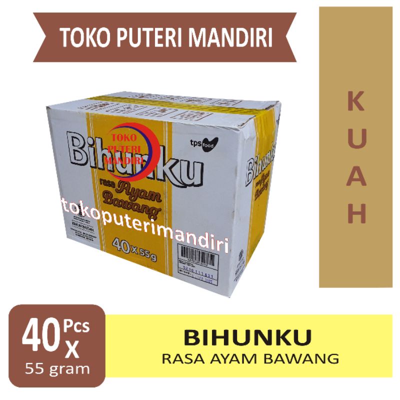 

Bihunku Rasa Ayam Bawang Dus isi 40 Pcs
