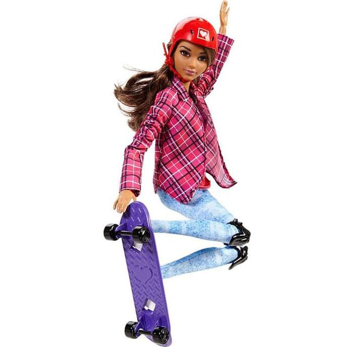 barbie made to move skateboarder