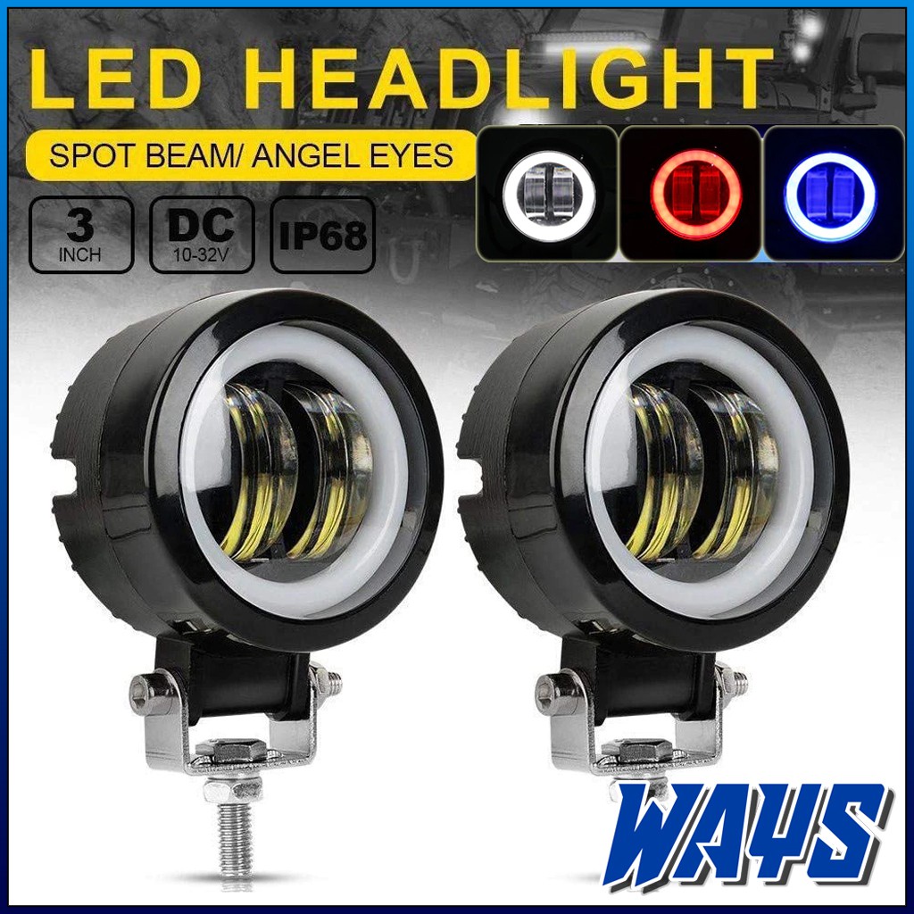 [L059] Lampu Sorot Tembak 4D CWL Lensa LED Motor Vario Genio Beat Mio Scoopy Nmax PCX Aerox ADV 150