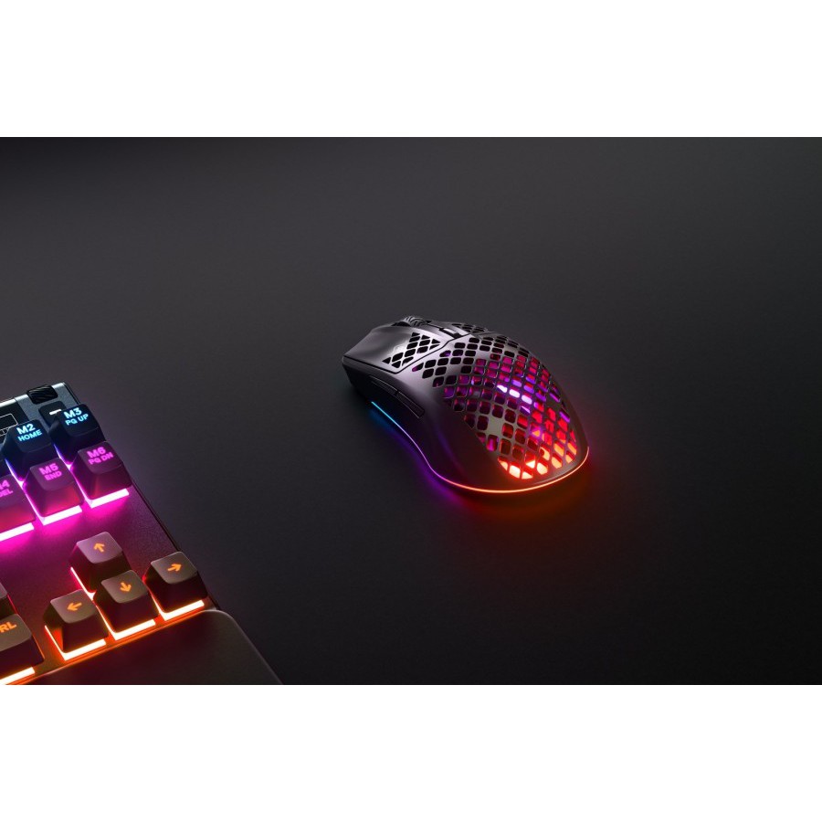 Mouse Steelseries Aerox 3 Wireless RGB Honeycomb - Gaming - TrueMove