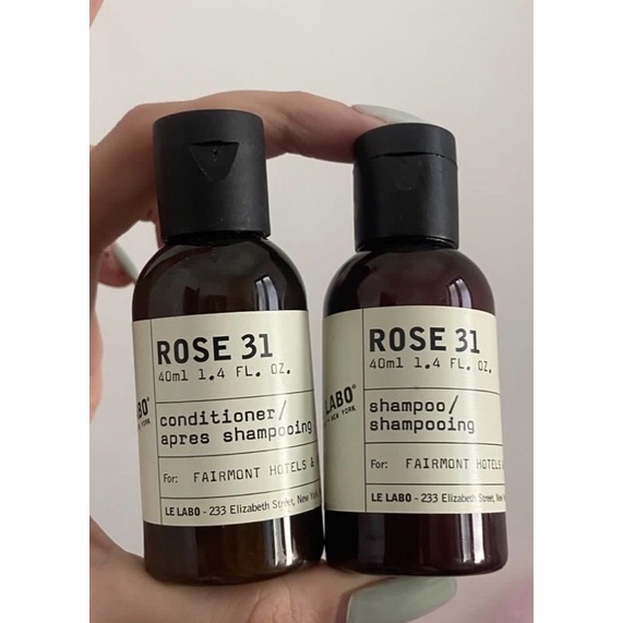 Le Labo Rose 31 Shampoo & Conditioner