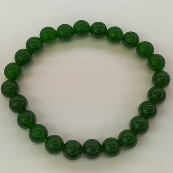 Gelang Kesehatan Batu Alam Akik Giok China Cina Hijau Asli Natural untuk Pria Wanita Cowok Cewek