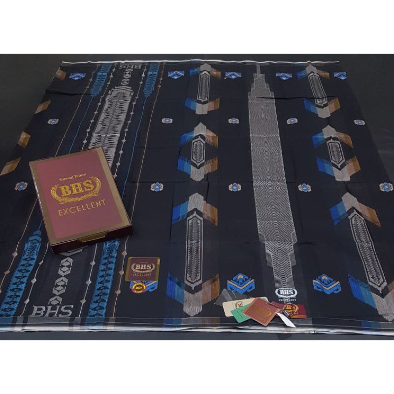BHS Sarung BHS Sarung Tenun BHS Excellent Gold Mesres Motif Jacquard JGT JGM JGK JGL JSK JGS A