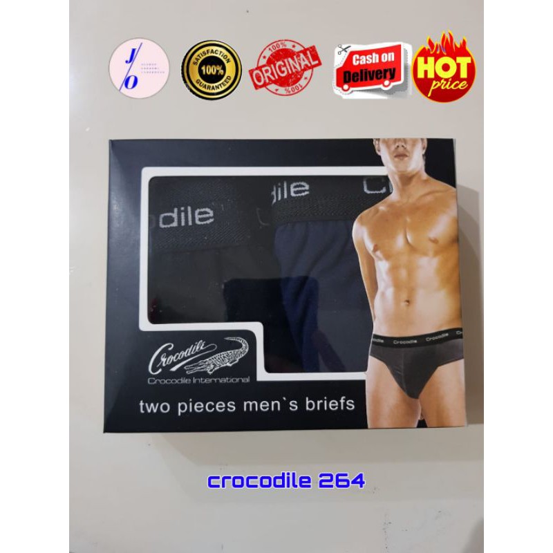 CELANA DALAM PRIA CROCODILE 264 ORIGINAL / GROSIR PAKAIAN DALAM MURAH / CD SEMPAK PRIA PONTIANAK