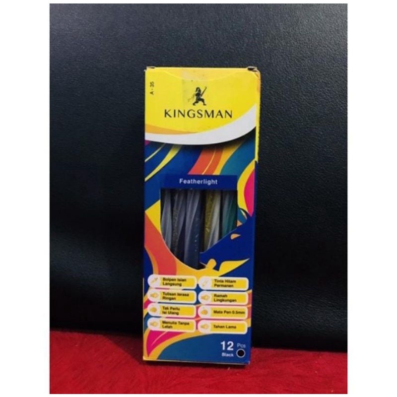 

PENA KINGSMAN / PENA MURAH isi 12 pcs