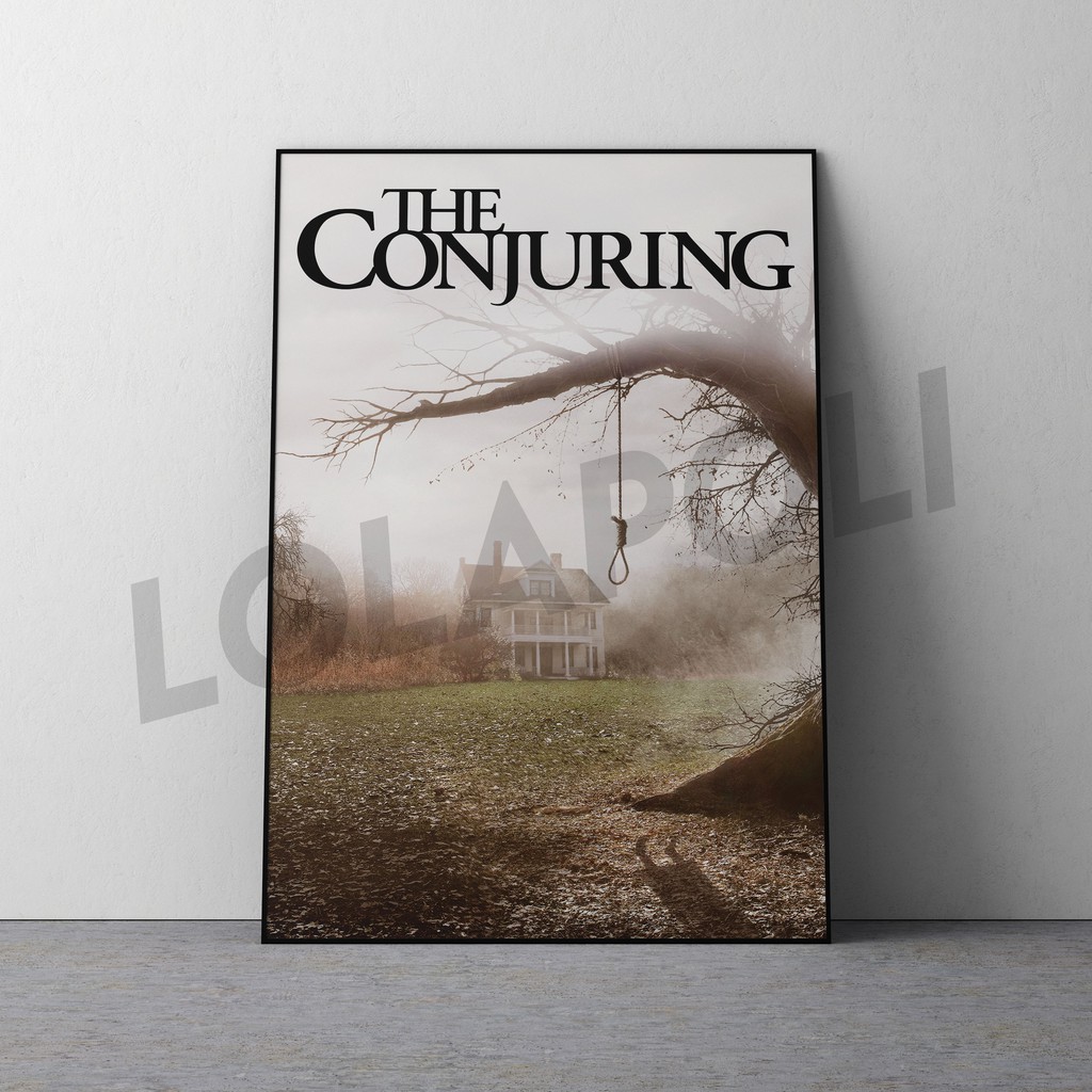 Hiasan Dinding Poster Kayu - Film The Conjuring