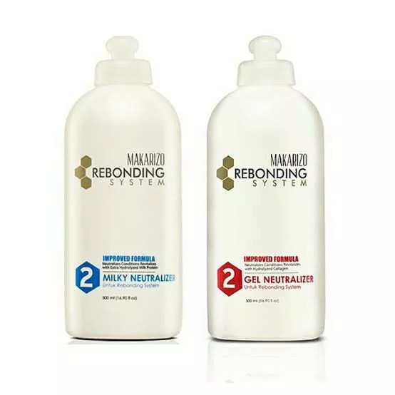 ❤ jselectiv ❤ MAKARIZO PRO (RSS) REBONDING SYSTEM STRAIGHTENING Milky/Gel Neutralizer - 500ml (1/2L) | Obat/Krim Pelurus Rambut MAKARIZO Step 2 Susu/Gel 500ml