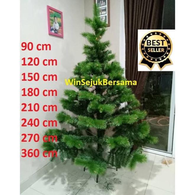 Pohon Natal 90 Cm / Pohon Natal 3 Feet / Christmas Tree 90 Cm List Bagus