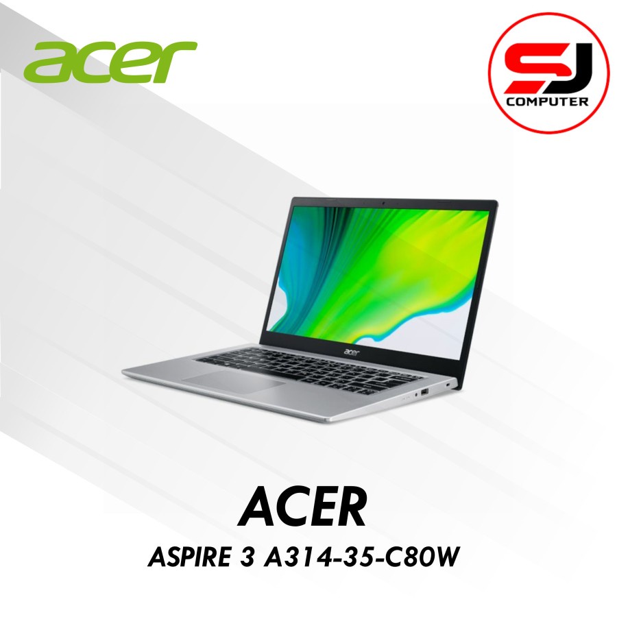 ACER ASPIRE 3 A314-35-C80W N5100 4GB 256GB INTEL HD 14&quot;HD W11 OHS21