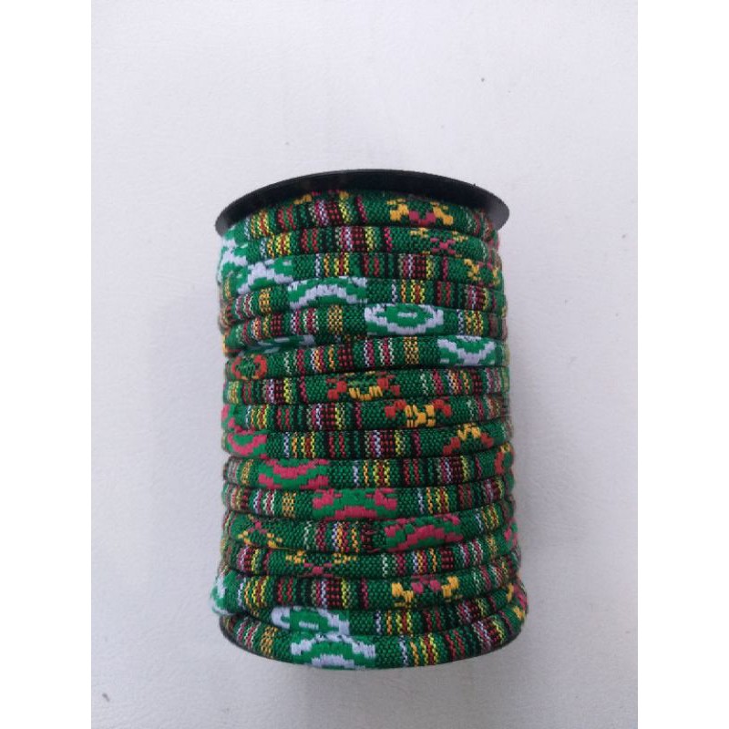 Tali Motif Tenun Tali Gelang Tenun Etnik Unik etnic ethnic indian lombok Tali Kalung Masker-20