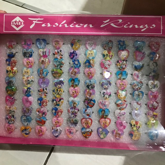 `ღ´ PHINKL `ღ´ Cincin anak karakter untuk fashion lucu imut