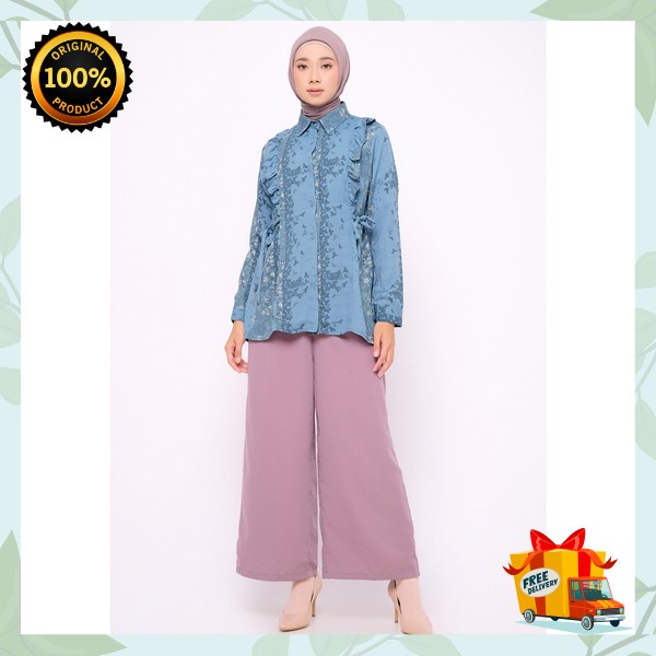 Baju Kondangan Ibu2 Atasan Wanita Import Buju Kerja Terbaru Blus Casual Blouse Kekinian Blous Remaja