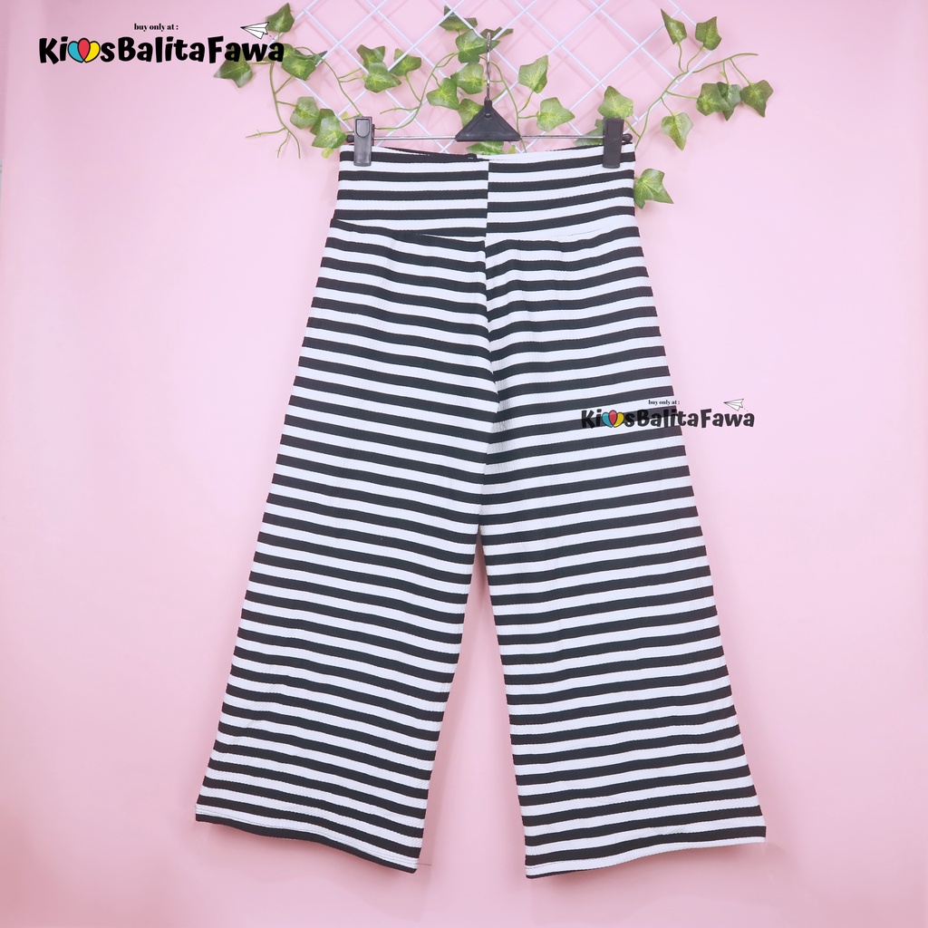 [MOTIF] Kulot Sasa 7-12 tahun / Panjang 7/8 Cullotes Pants Adem Bawahan Harian Anak Perempuan Cewek