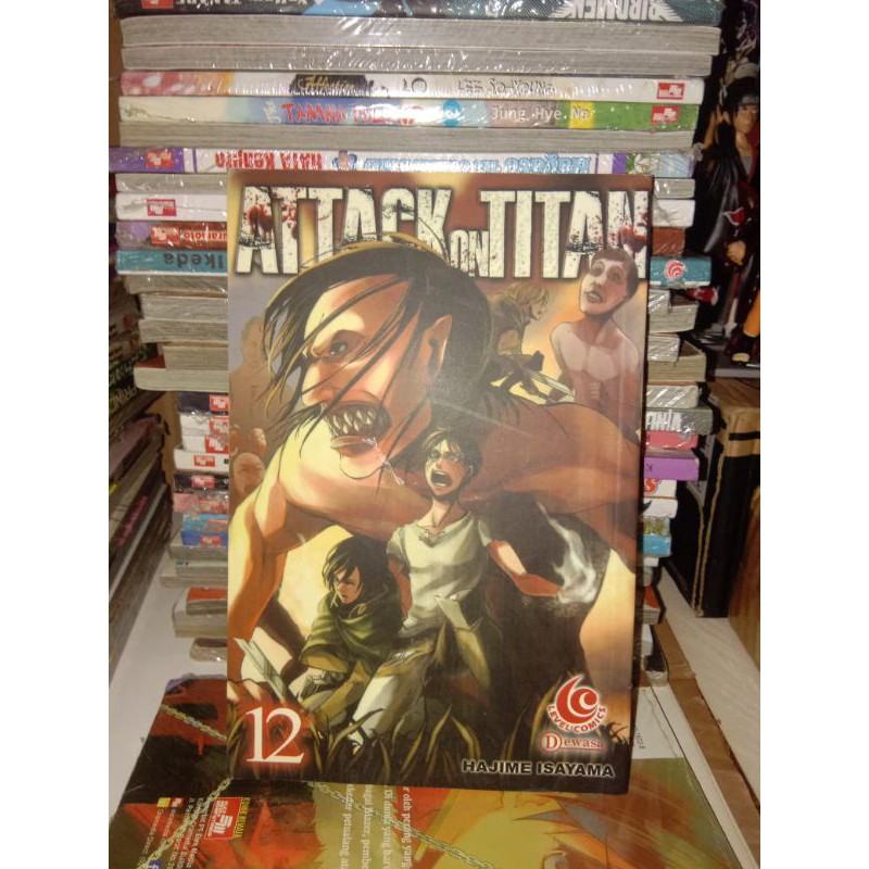 komik attack on titan 12