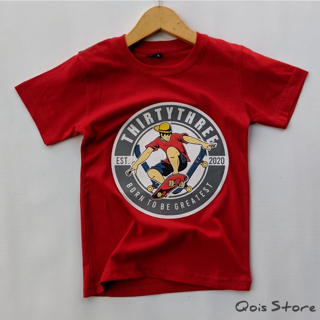 Kaos Distro Anak Laki-laki cotton 30s