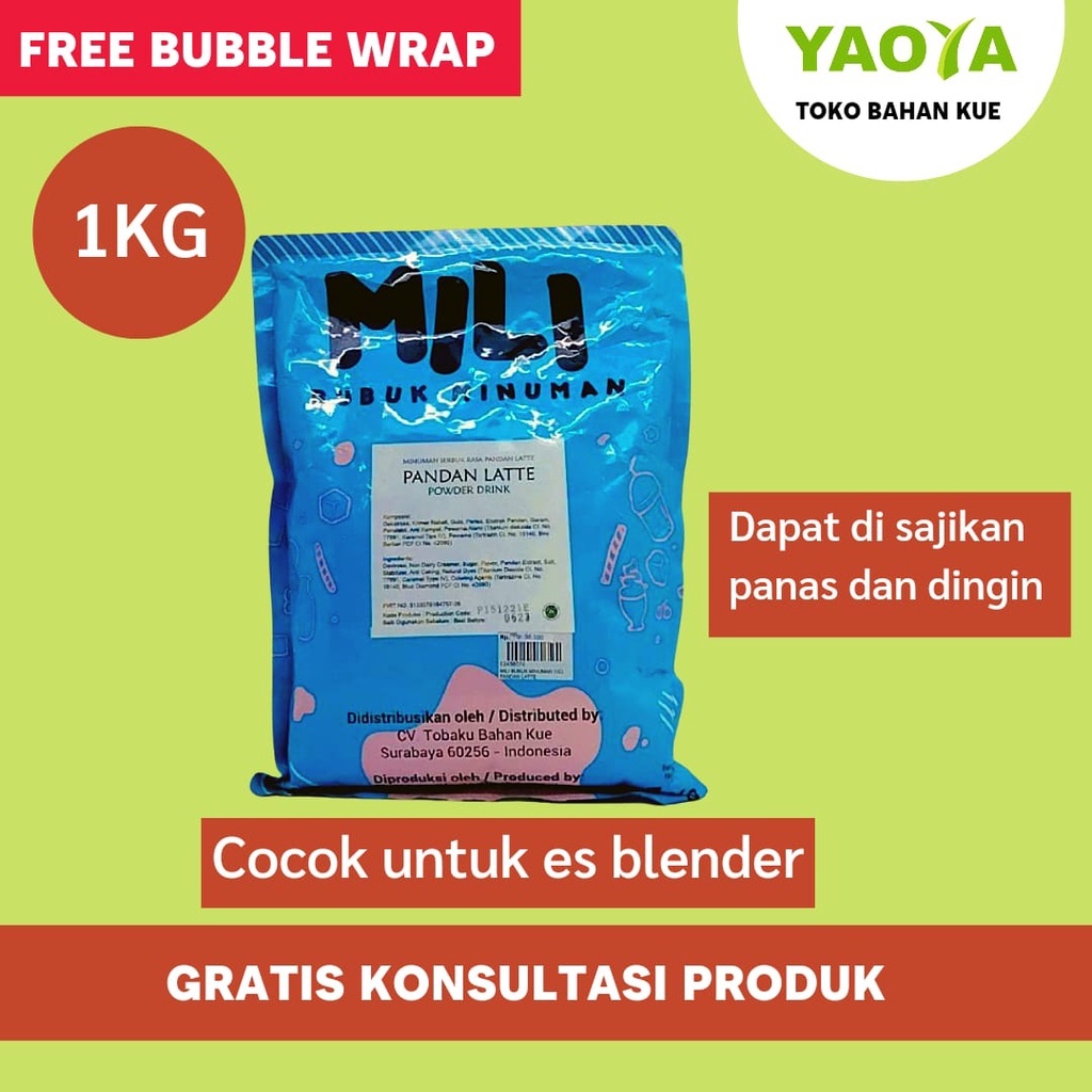 

MILI BUBUK MINUMAN 1KG PANDAN LATTE