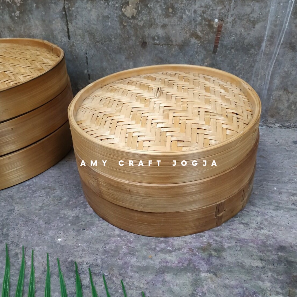 Dimsum 50 cm/Klakat Bambu/Kukusan Bambu Natural/Kukusan Siomay Klakat Jumbo Klakat Besar