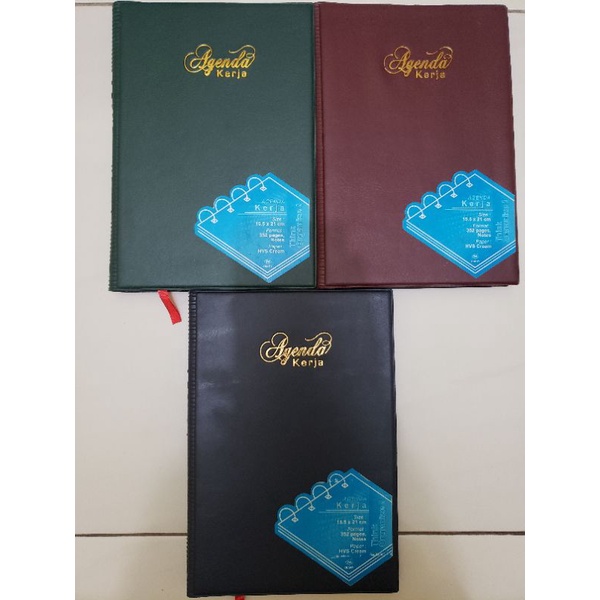 

Ready Stok Buku Best Seller Agenda Kerja HVS Cream