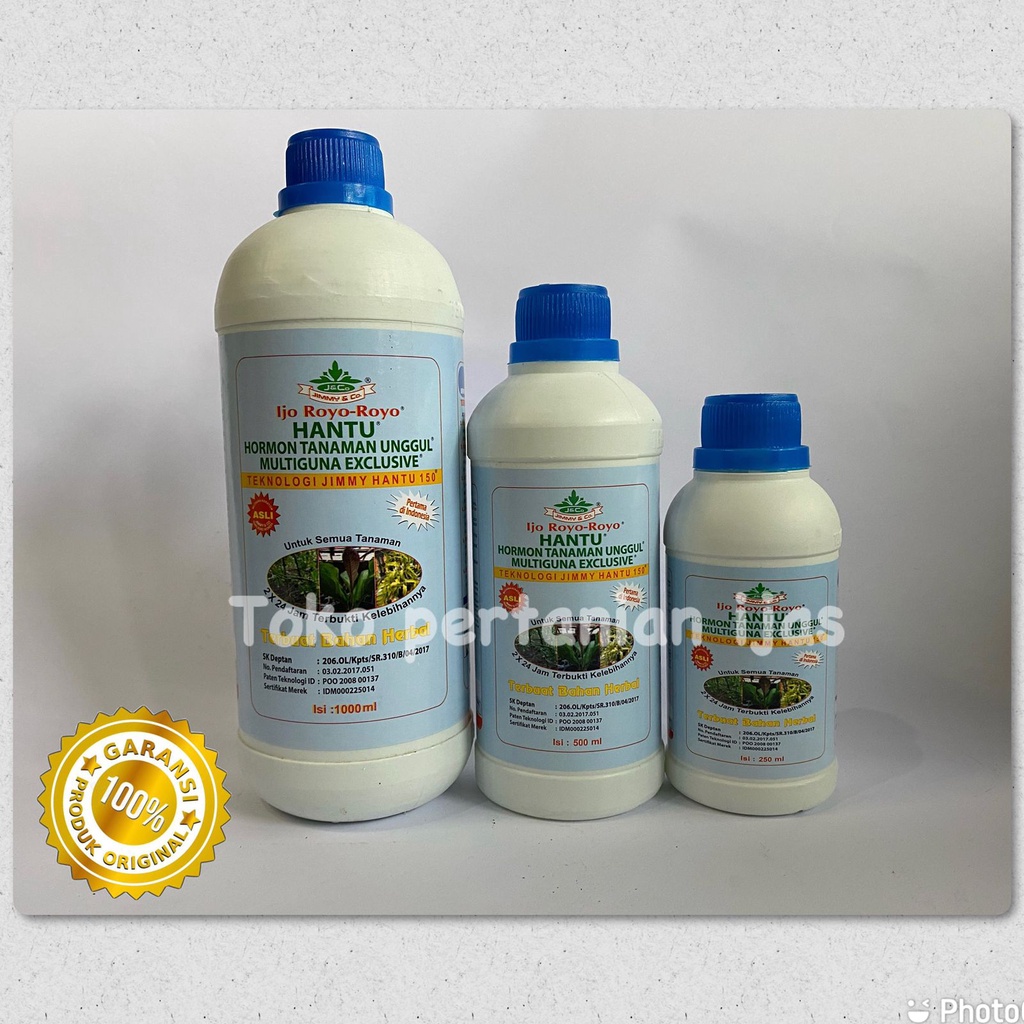 PUPUK CAIR JIMMY HANTU 1 LITER HORMON TANAMAN UNGGUL