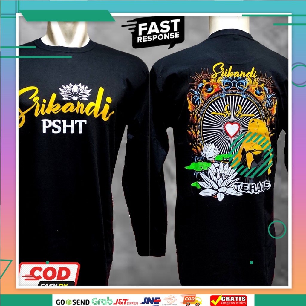 KAOS SRIKANDI PSHT -KAOS PSHT LENGAN PANJANG-KAOS PSHT DISTRO-KAOS PSHT TERBARU-KAOS TERATE-KAOS SRI