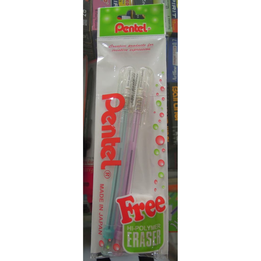 

BIG SALE Pensil Mekanik + Penghapus Hi-Polymer Pentel A105